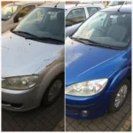 Car body repairs Sunderland before and after