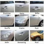 Examples of Car Bodywork Damage