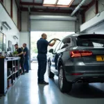 Car bodywork repair shop in Upminster