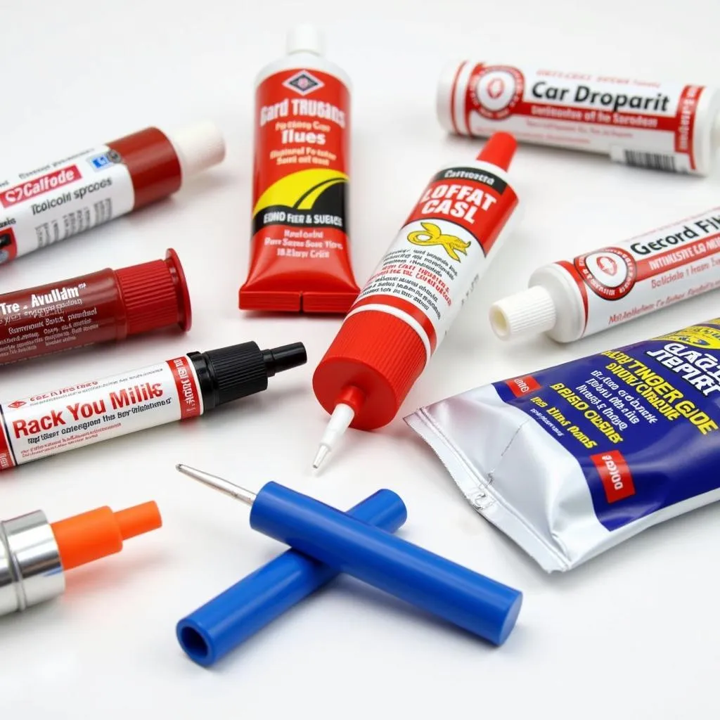 Different Car Bumper Crack Repair Glue Types