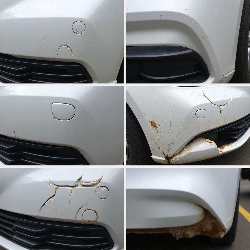 Car Bumper Damage Types