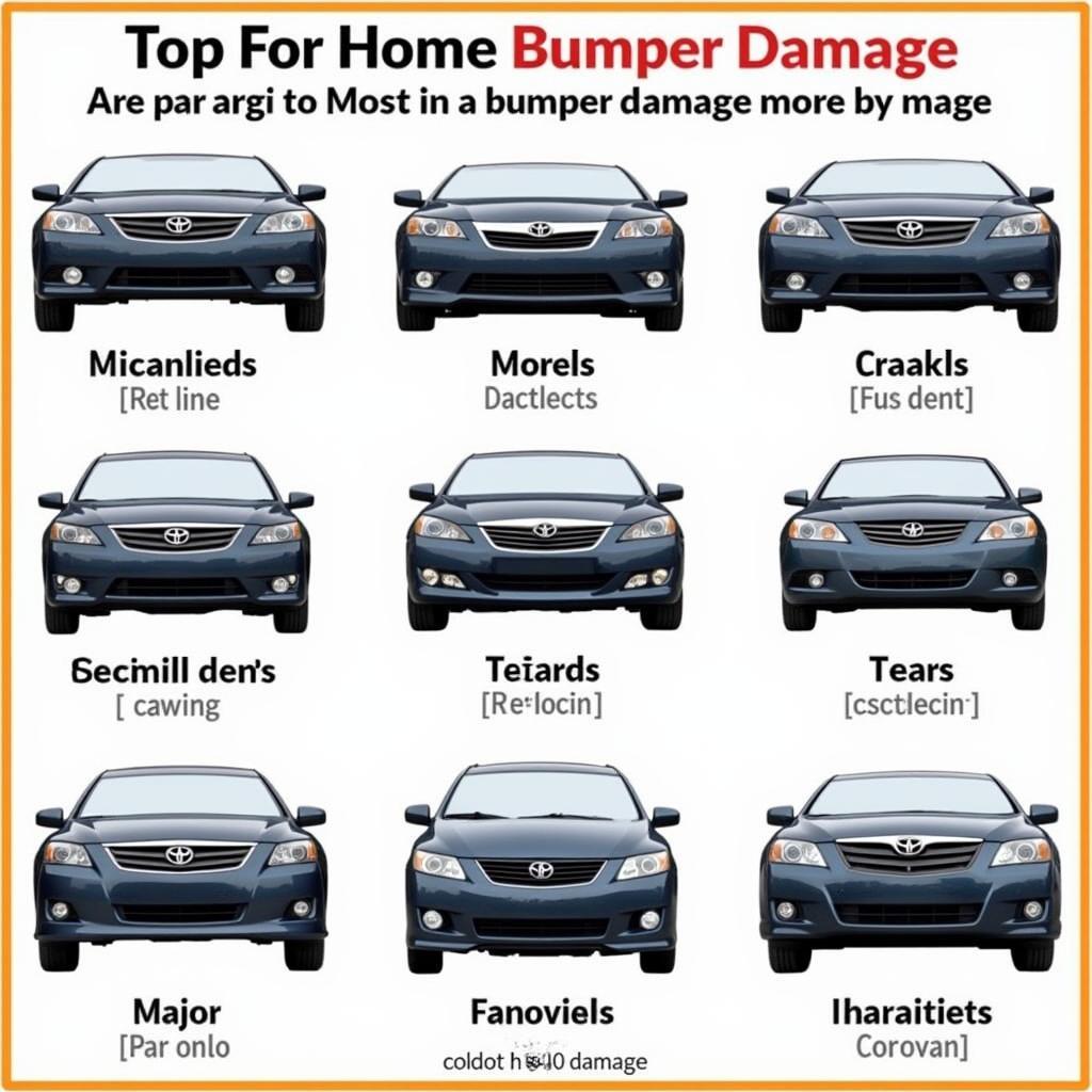 Types of Car Bumper Damage