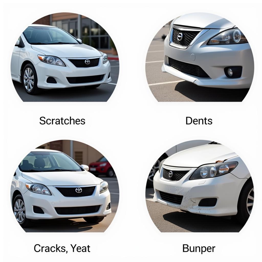 Types of Car Bumper Damage - Scratches, Dents, Cracks