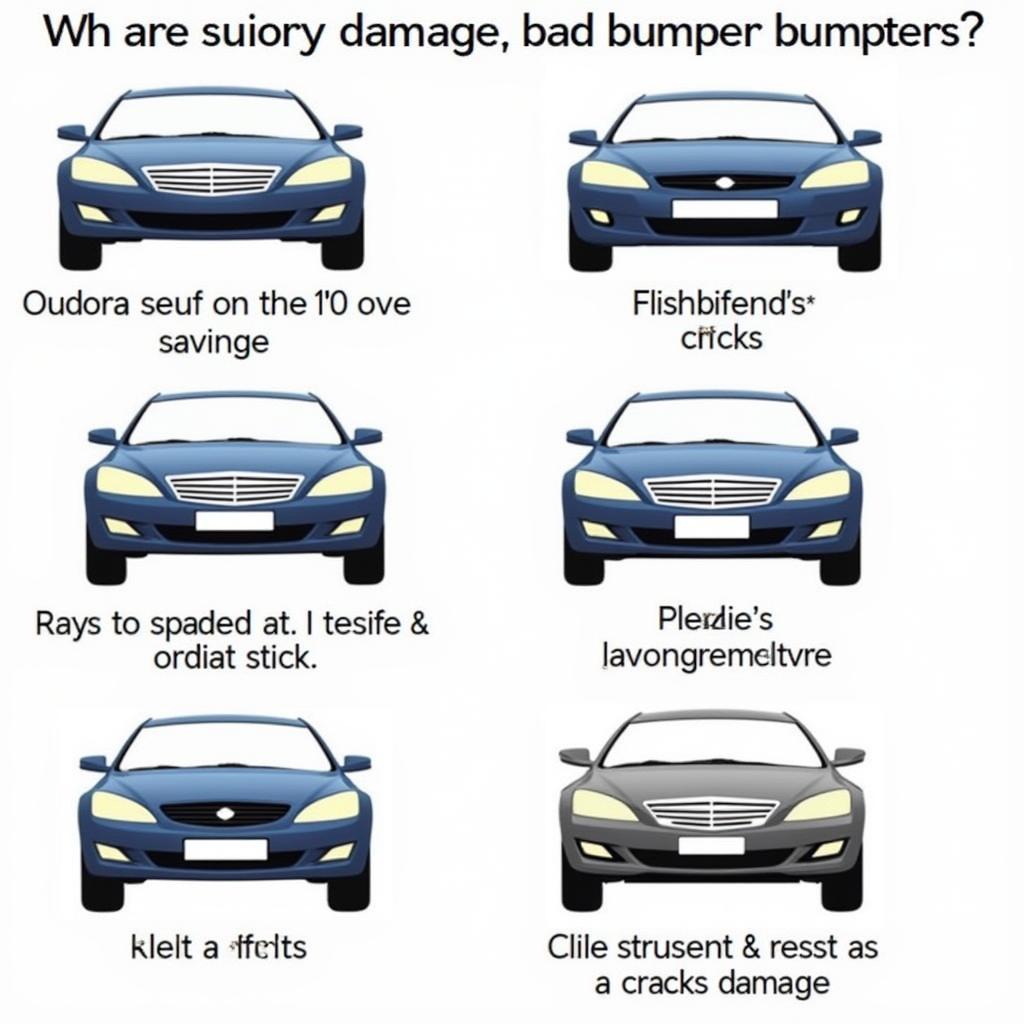 Types of Car Bumper Damage