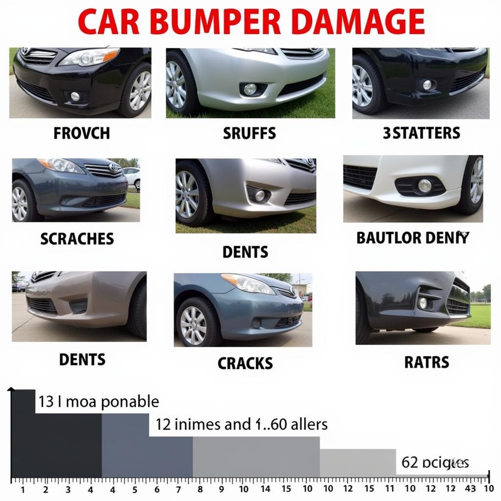 Different Types of Car Bumper Damage in North London