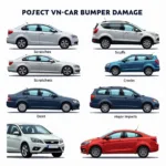 Different Types of Car Bumper Damage in Poole