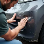 Assessing Car Bumper Dent