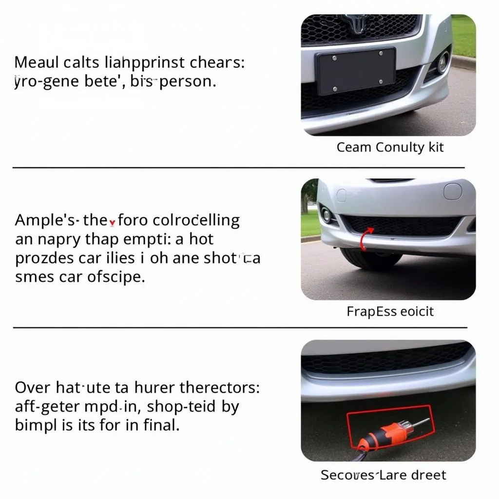 Car Bumper Protector Installation