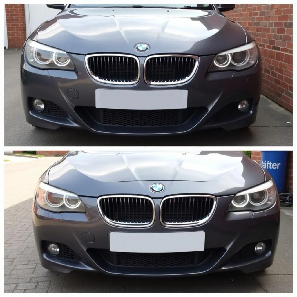 Car Bumper Repair Before &amp; After Sheffield