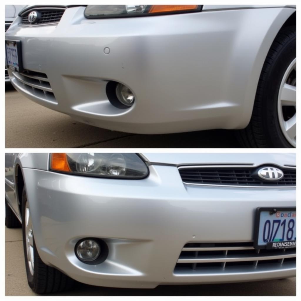 Car Bumper Repair Completed in Rogers AR