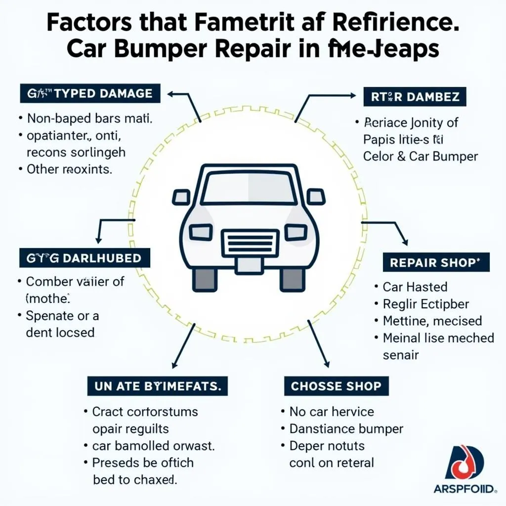 Factors affecting car bumper repair cost in Medford