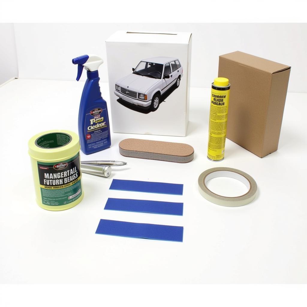 Car Bumper Repair Kit and Tools