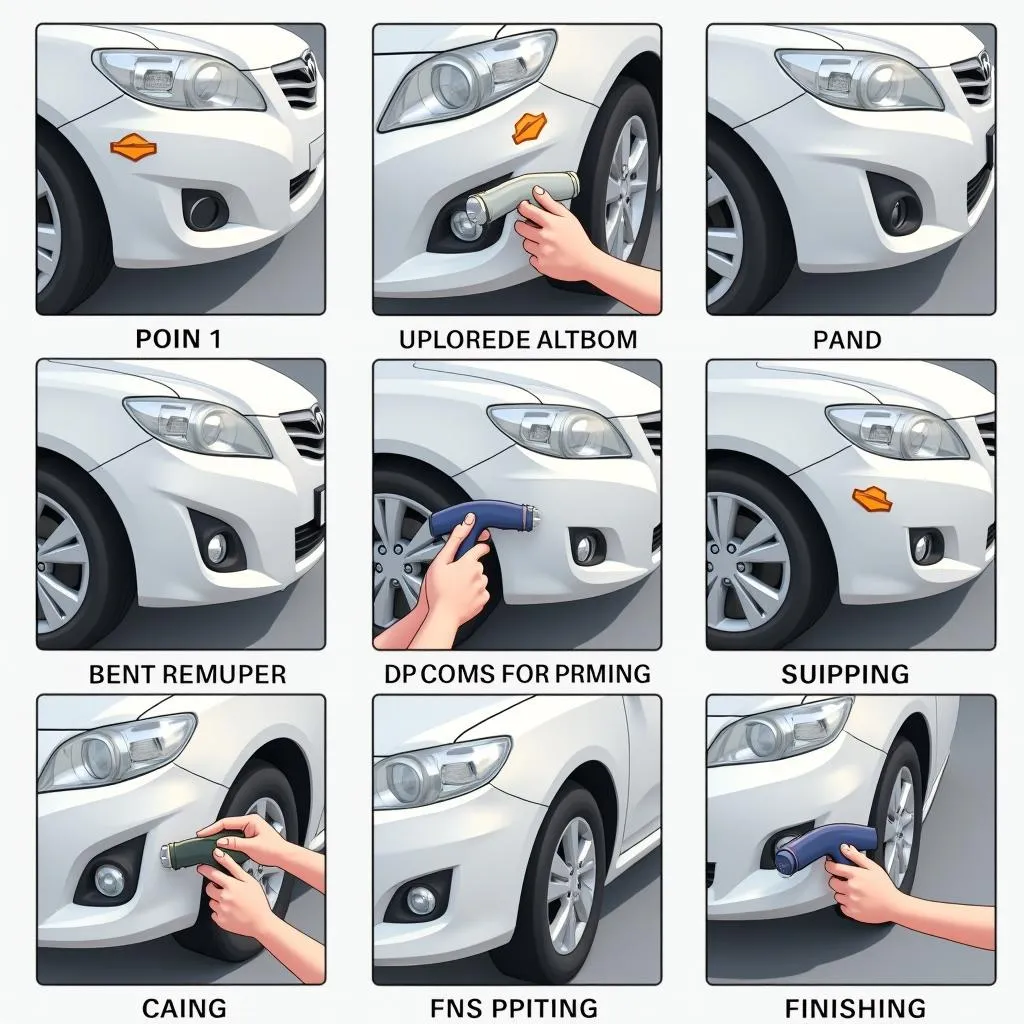 Steps Involved in Car Bumper Repair