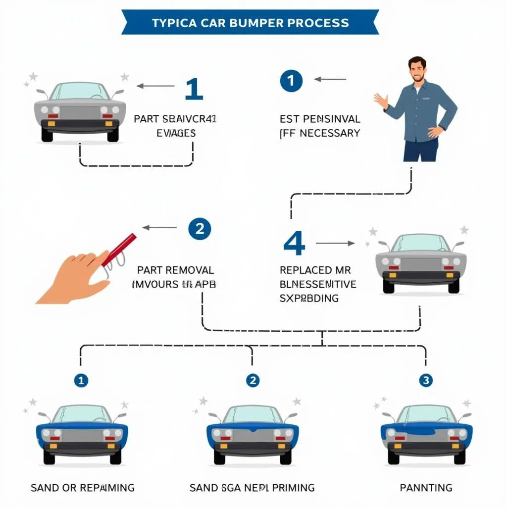 Car Bumper Repair Process