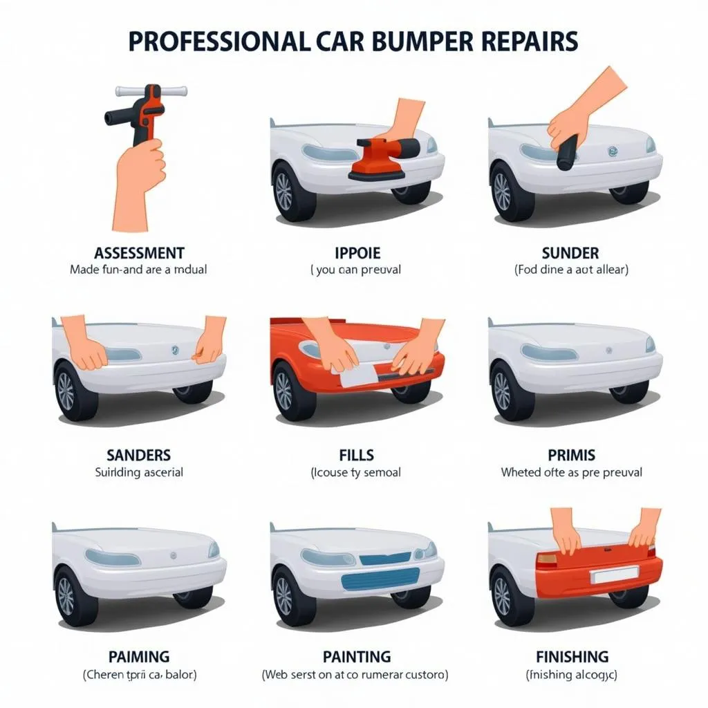 Step-by-Step Car Bumper Repair Process