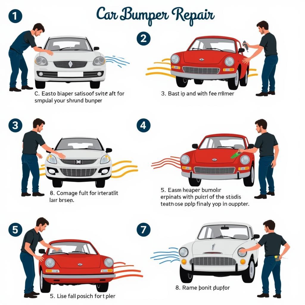 Step-by-Step Car Bumper Repair Process in a North London Shop