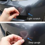 Assessing Car Bumper Scratch Damage