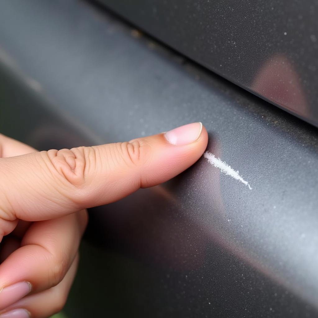 Assessing Car Bumper Scratch Depth