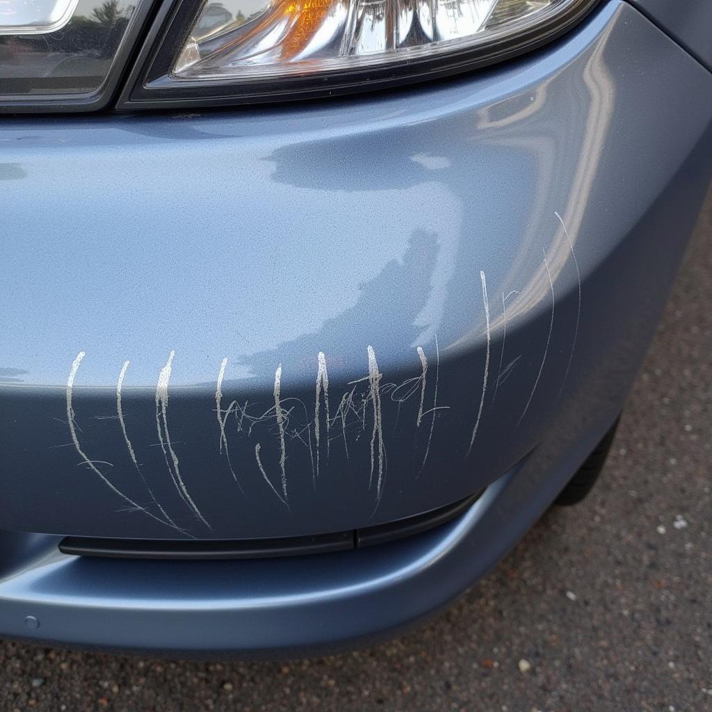 Types of Car Bumper Scratches