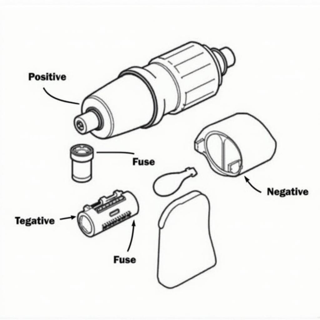 Car Cigarette Lighter Plug Diagram