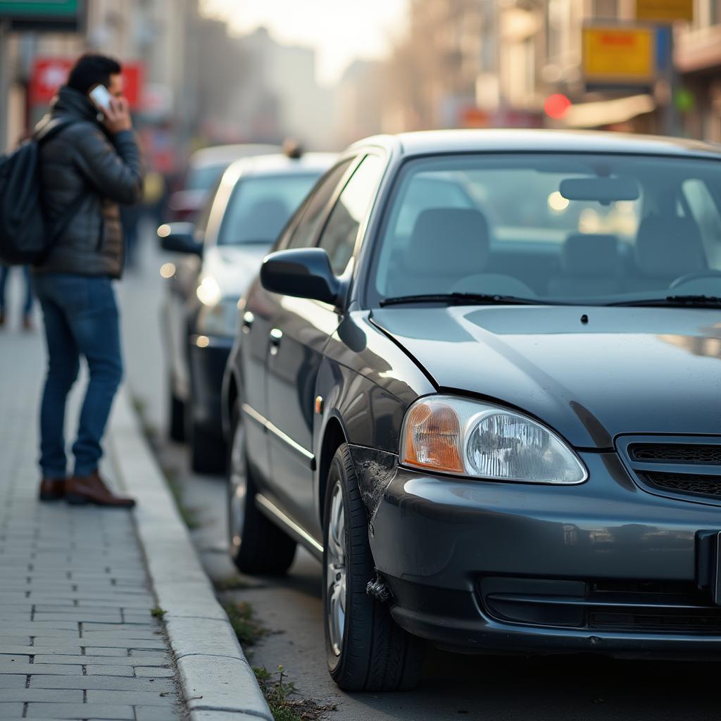 Car Damage Assessment Roadside