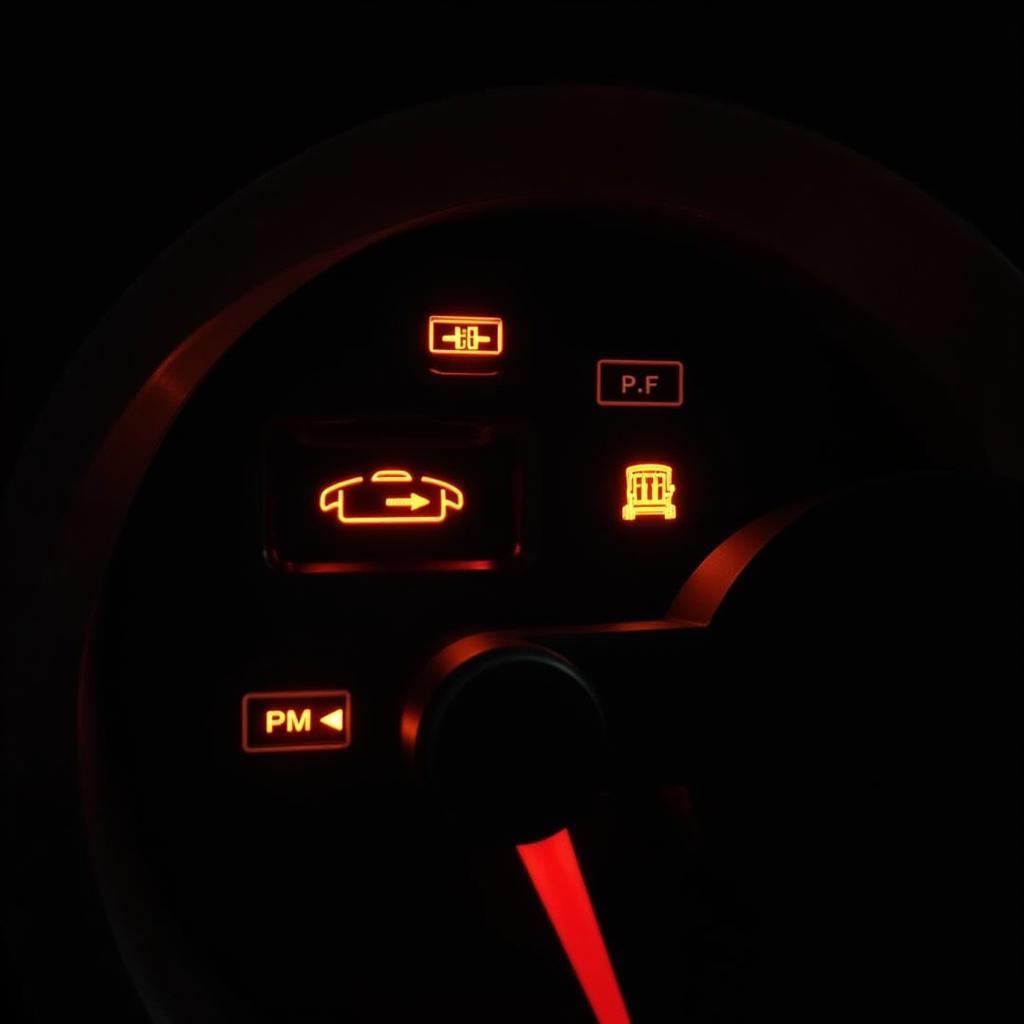 Car Dashboard Warning Lights