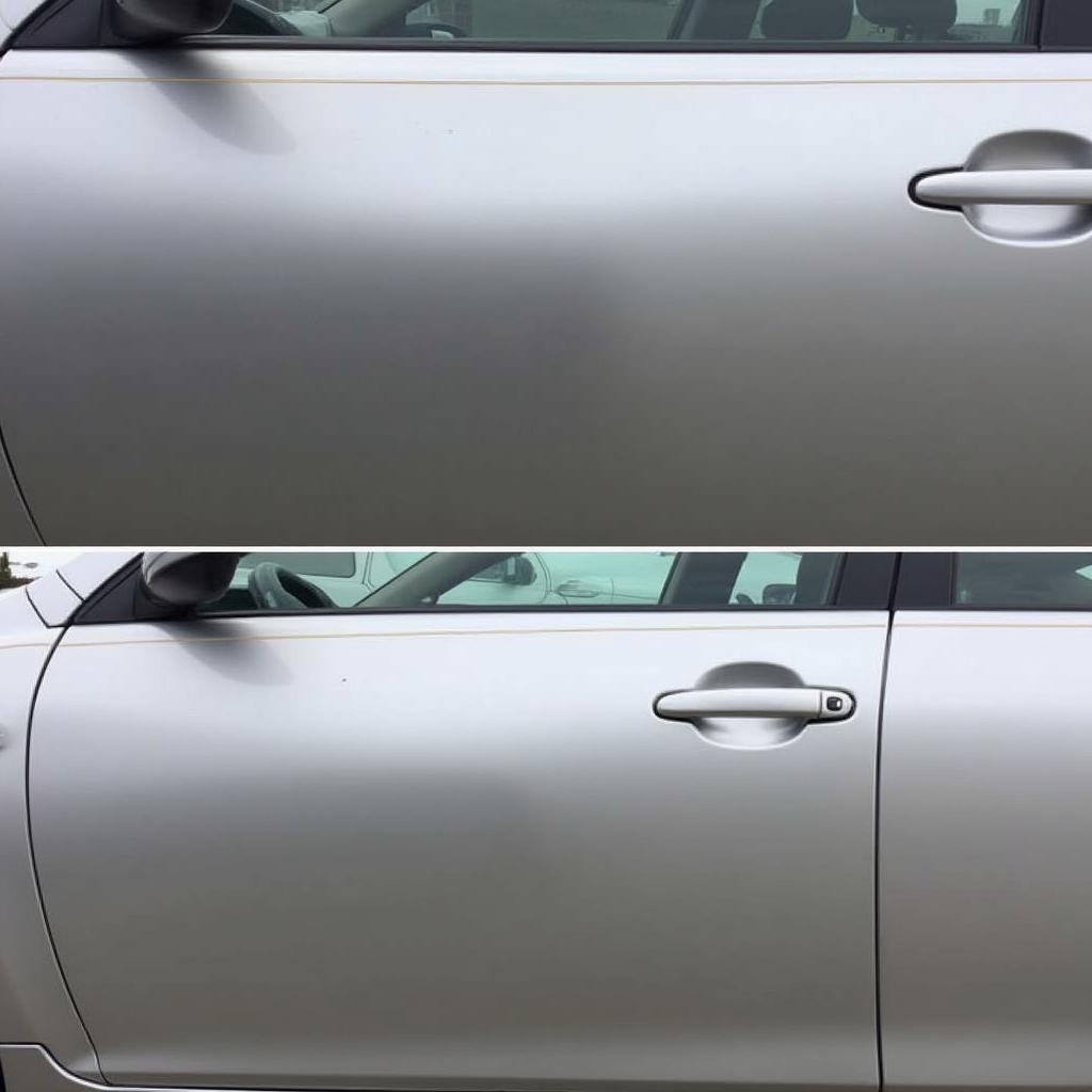 Car Dent Repair Before and After