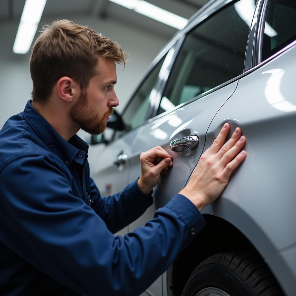 Car Dent Repair Process in Lurgan