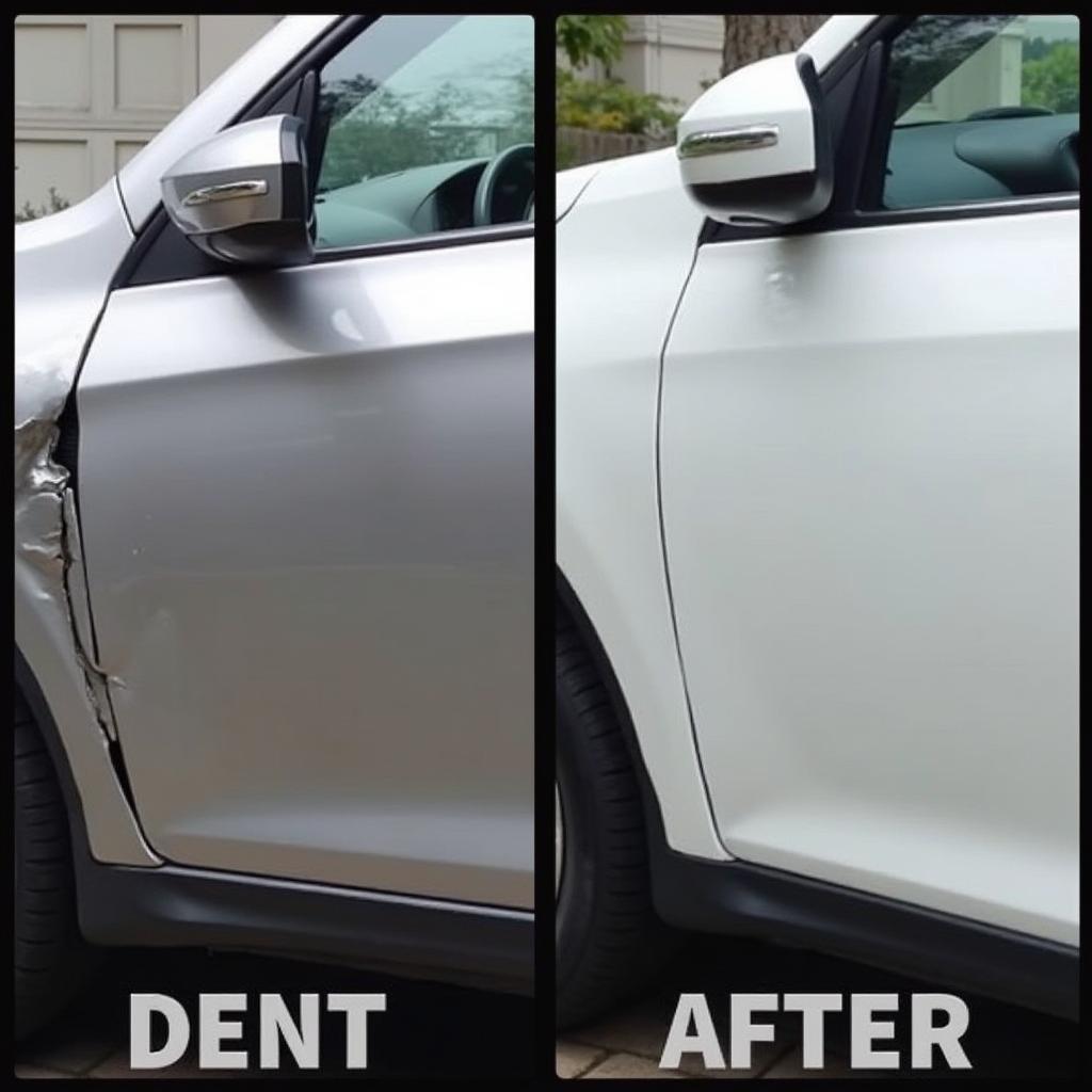 Car Dent and Scratch Comparison