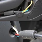 Inspecting Splitted Electric Cables in a Car Door