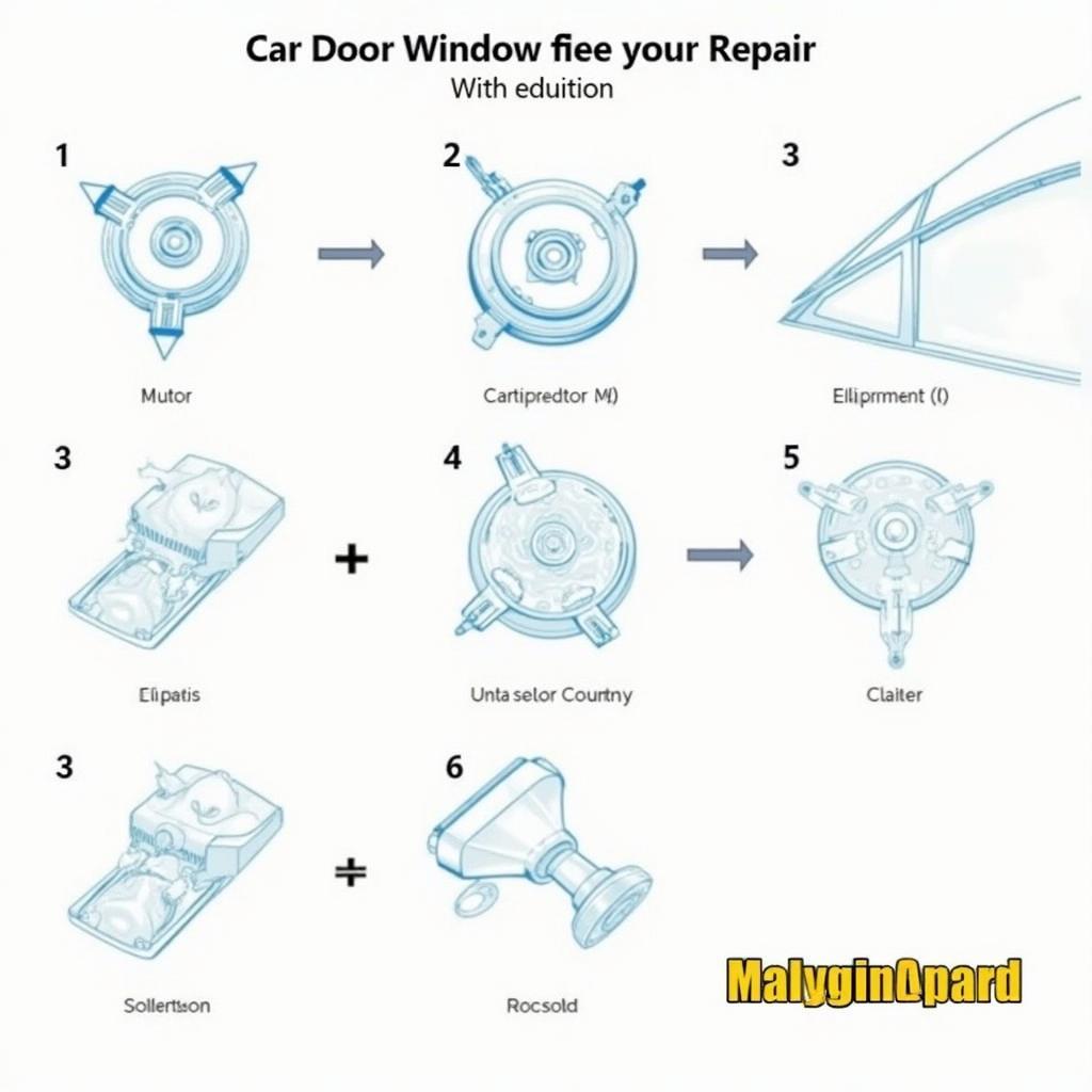 Car Door Window Repair Process