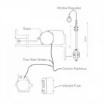 Car Electric Window Parts Diagram