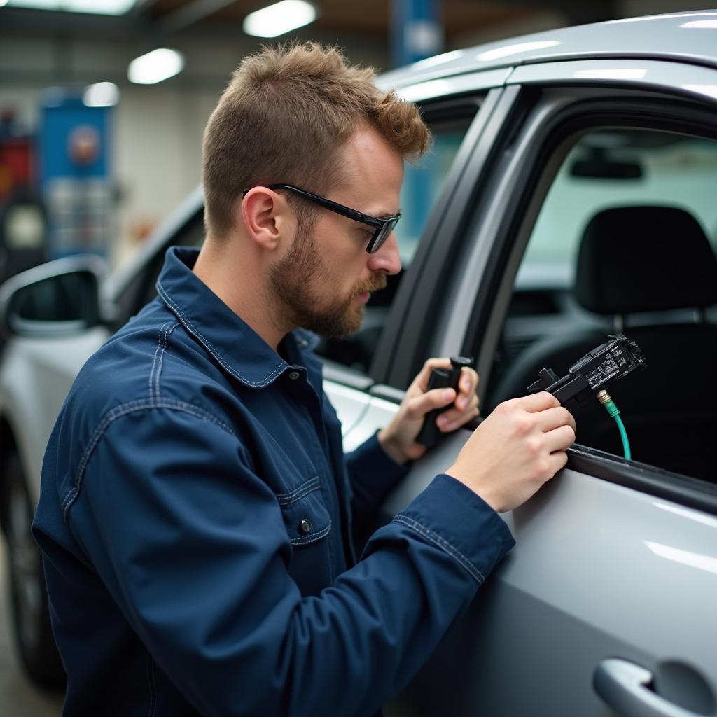  Mechanic Repairing Car Electric Window in Cornwall