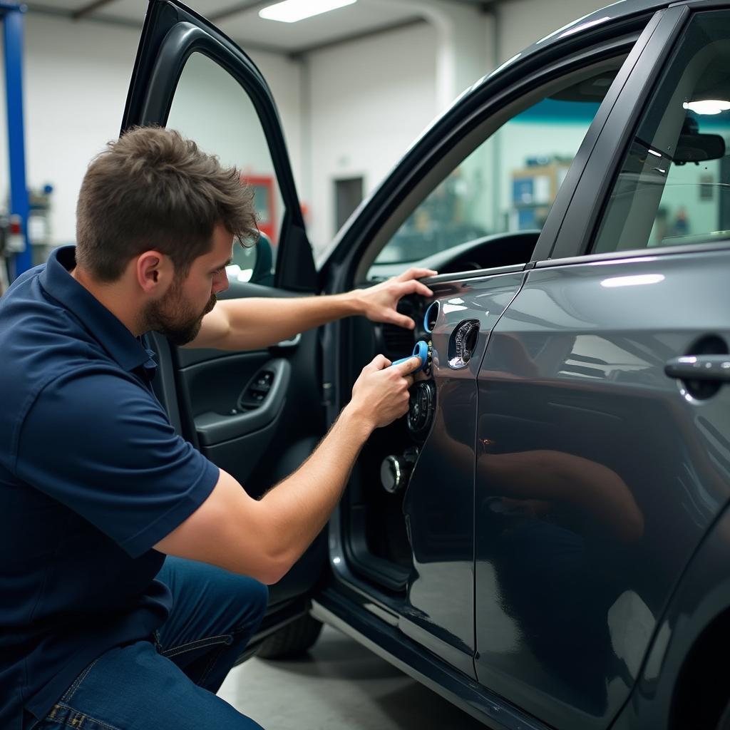 Car Electric Window Repair Process