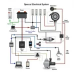 Modern Car Electrical System Diagram