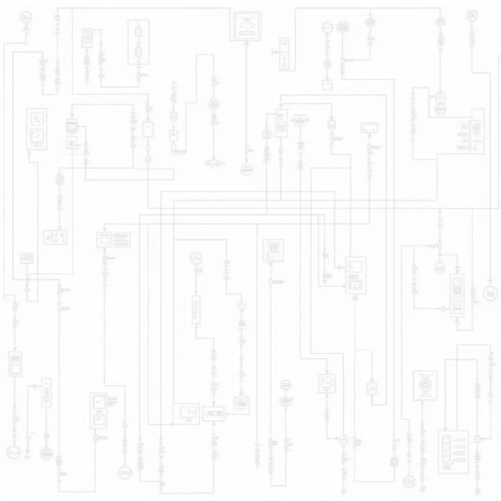 Modern Car Electrical System Diagram