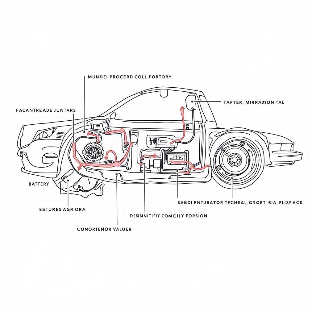 Car Electrical System Diagram