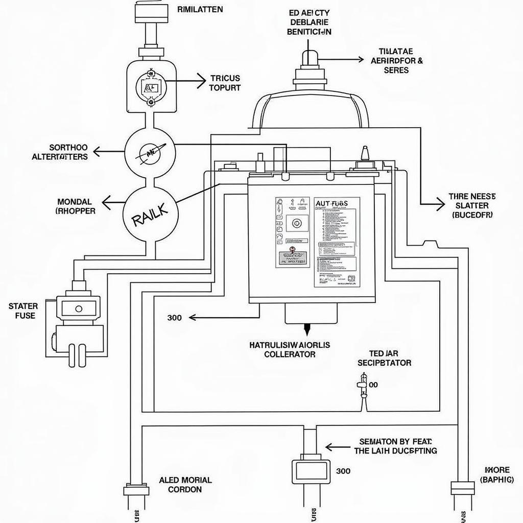 Diagram of a Car Electrical System