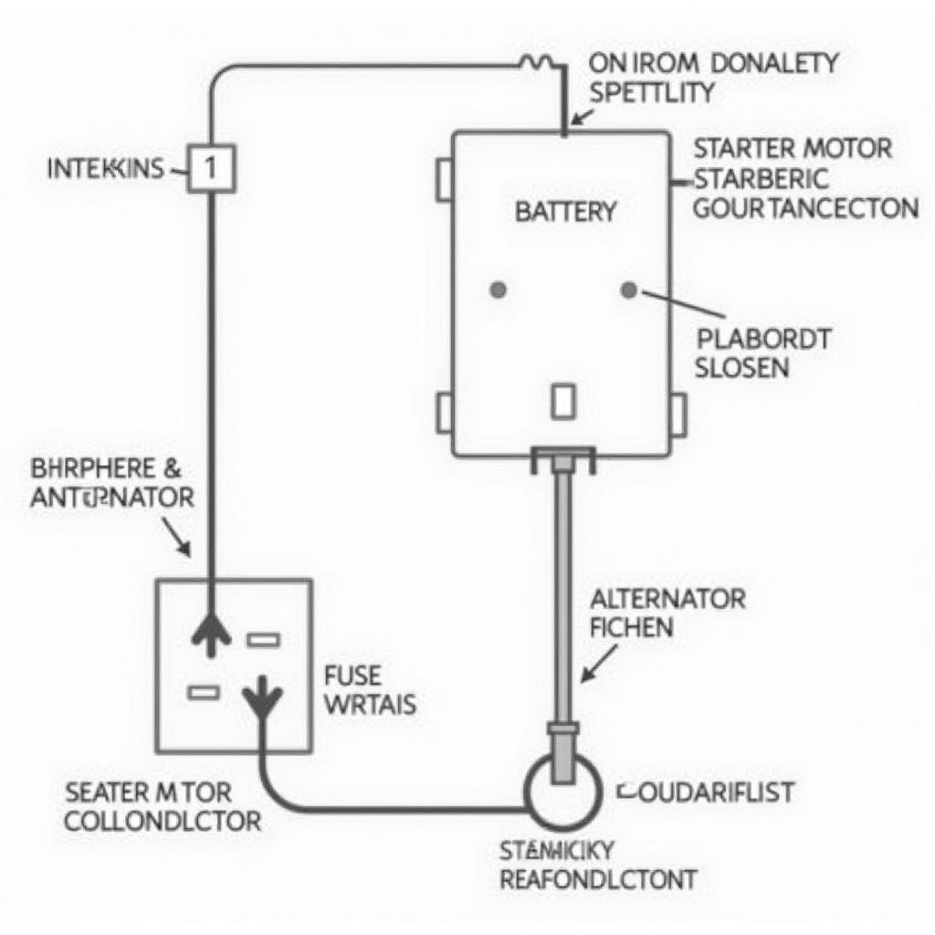 Car Electrical System Diagram