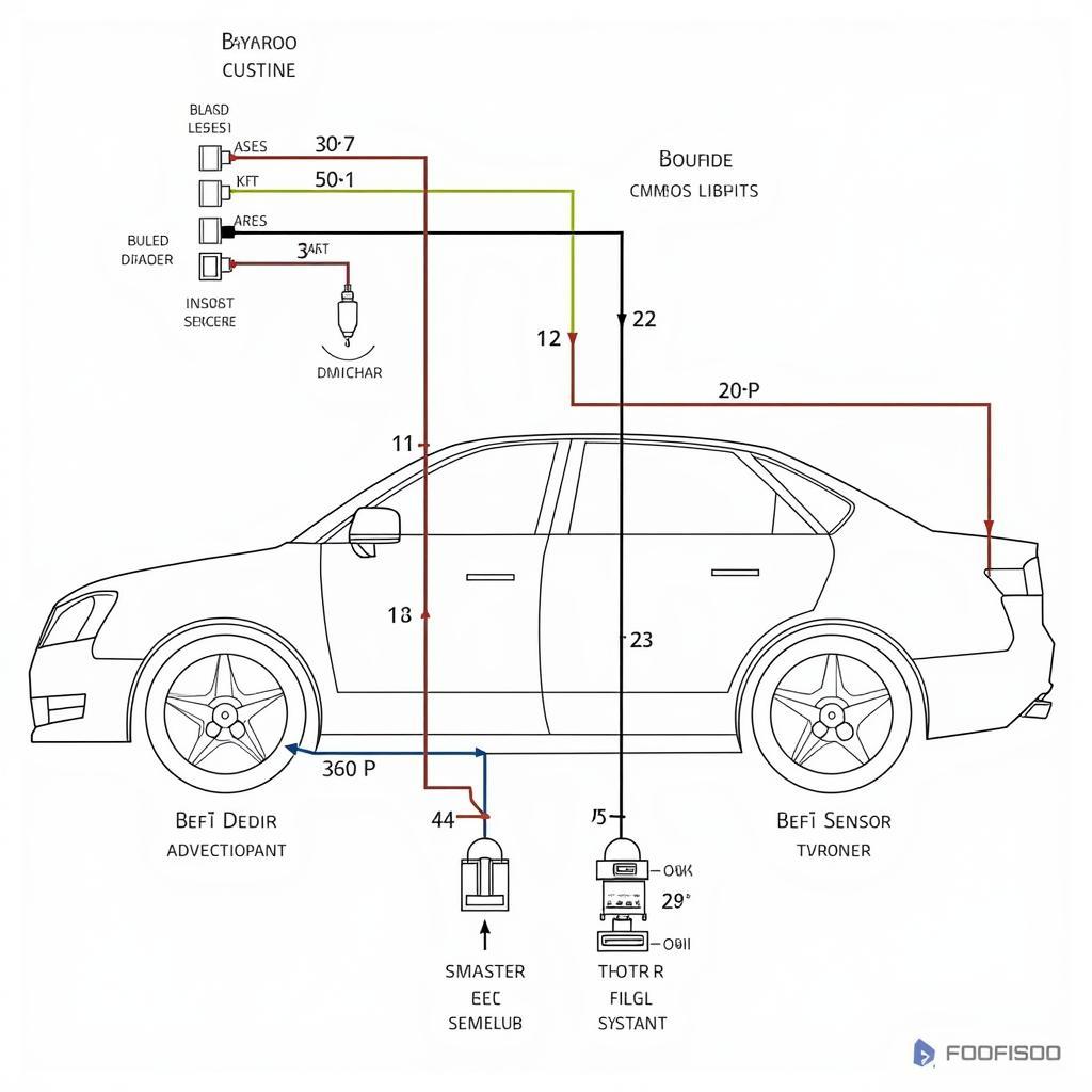 Car Electrical System Diagram - A Detailed Look at the Complex Wiring and Components in Modern Vehicles Near Kingston