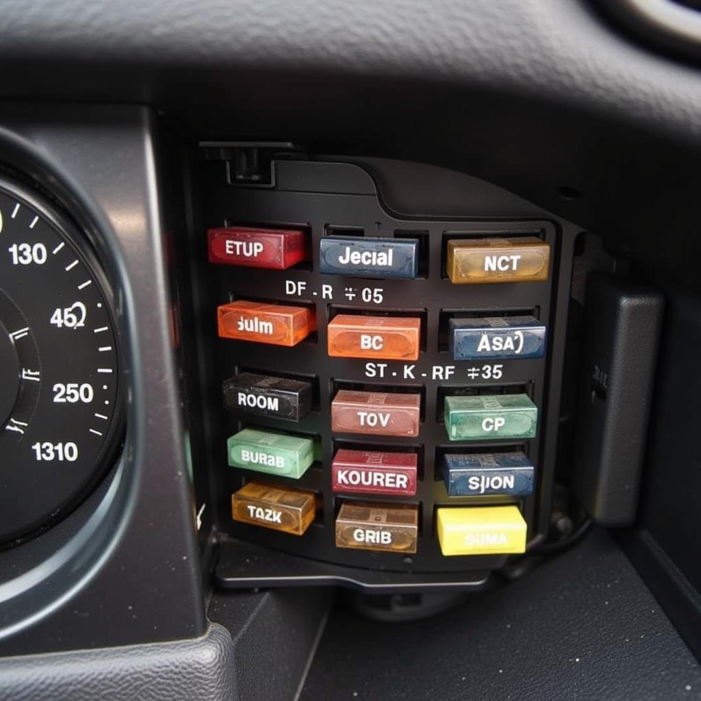 Car Fuse Box Diagram