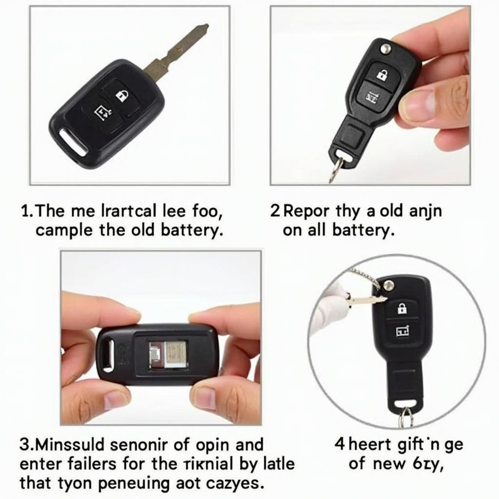 Replacing a Car Key Fob Battery