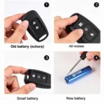 Replacing Car Key Fob Battery