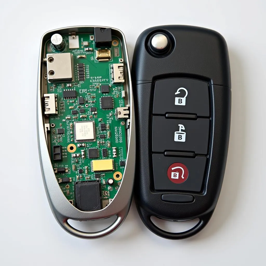 Car Key Internal Components