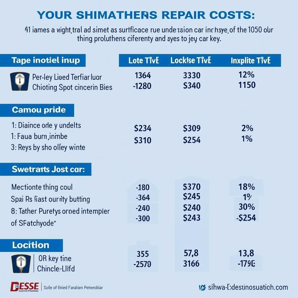 Factors Affecting Car Key Repair Cost