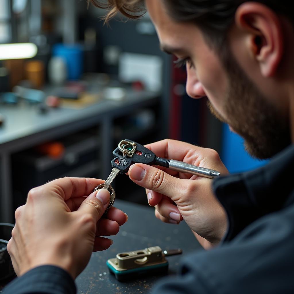 Experienced Car Key Repair Technician Working in North London