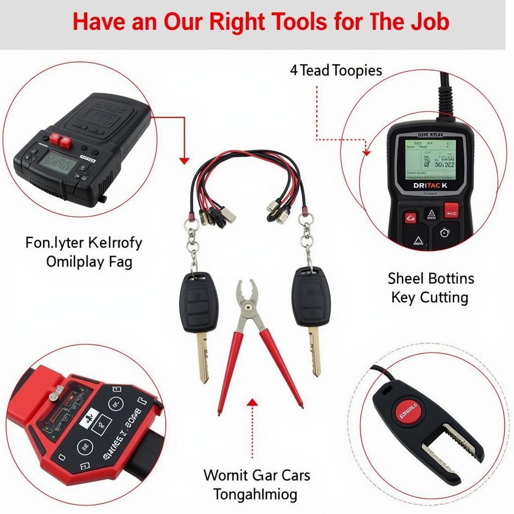 Tools Used in Car Key Repair