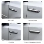 Car Key Scratch Severity Levels: Clear Coat, Paint, and Primer Damage