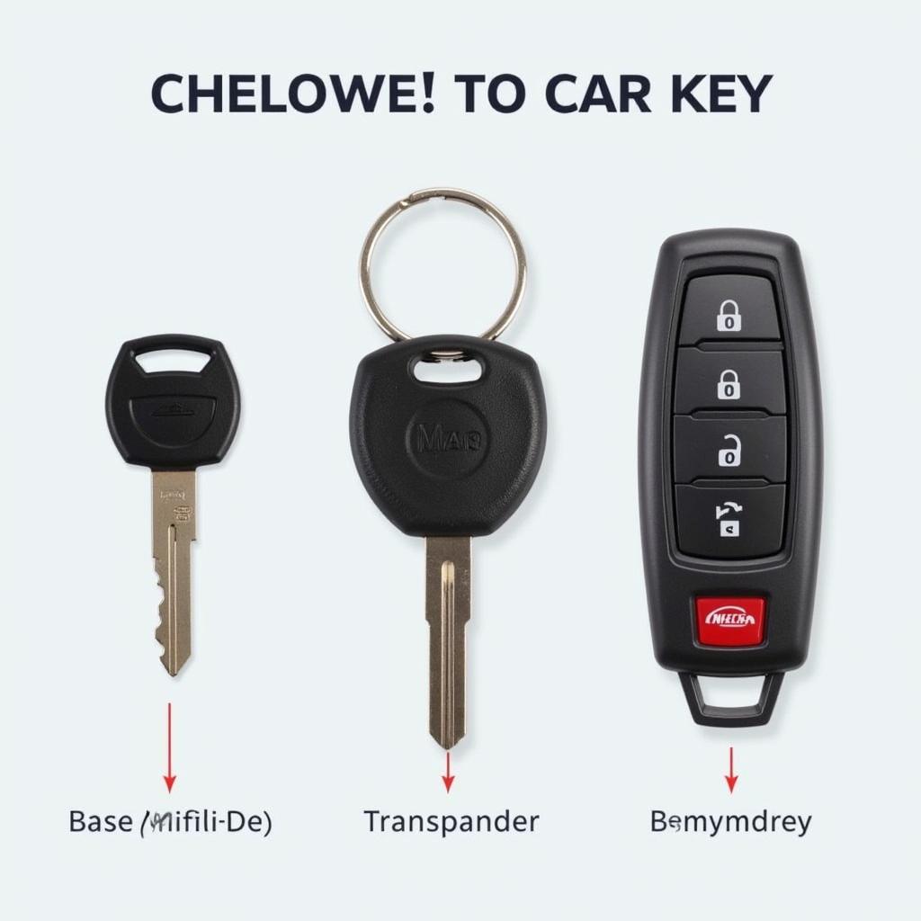 Car Key Types in Bradford