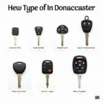 Different Car Key Types in Doncaster